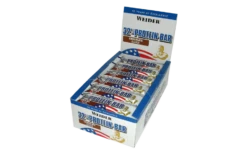 Weider 32% Protein Bar - 24x 60g Riegel 10 Weider 32% Protein Bar - 24x 60g Riegel -Heimfitnessgeschäft 500080201 ve
