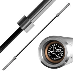 Heimfitnessgeschäft 14 Original Texas Deadlift Bar - Mit Verchromten Sleeves