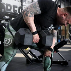 Hexagon-Kurzhantel, 1-75kg -Heimfitnessgeschäft HEX DUMBBELL ALL SHOP 75KG Mood 2