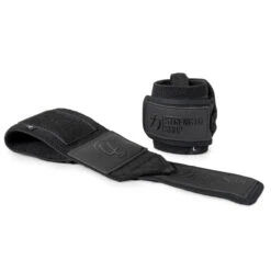 Stealth Black PRO Handgelenkbandagen – Medium, 30cm/60cm, IPF Zertifiziert (Schwarz) -Heimfitnessgeschäft Pro Athlete 30cm Wrist Wraps Black v2
