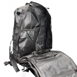 Trainingsrucksack, Schwarz & Patches -Heimfitnessgeschäft SHOP BACK PACK BLK 8