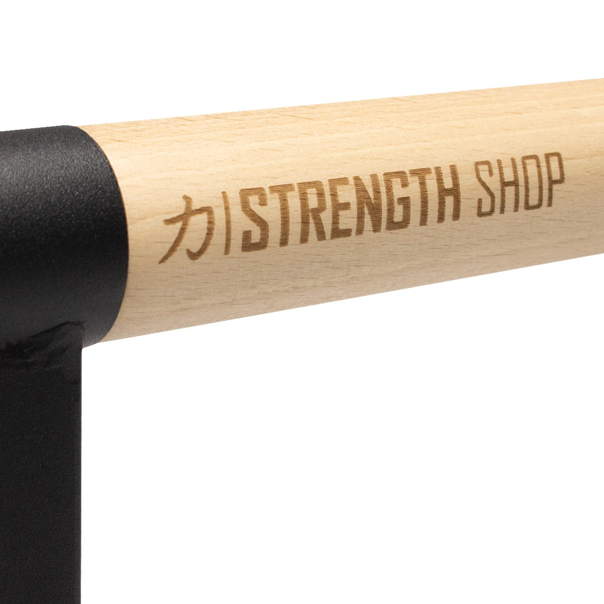 Parallettes/Stützbarren - 3 Größen, Holzgriff Mit Stahlsockel 8 Parallettes/Stützbarren - 3 Größen, Holzgriff Mit Stahlsockel – Bild 8