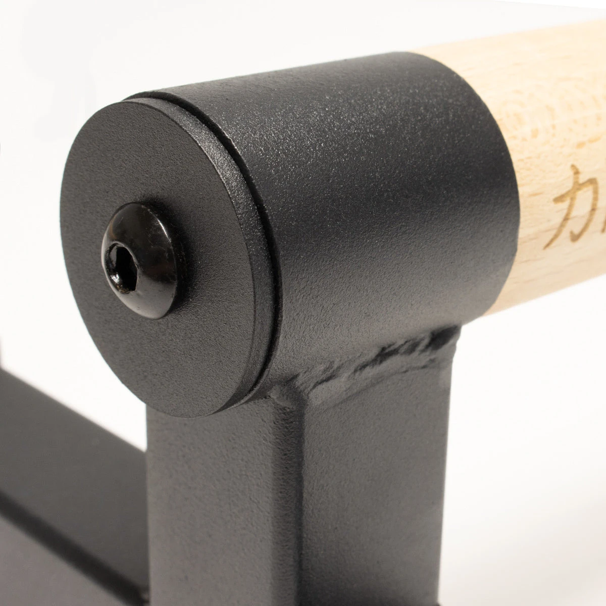 Parallettes/Stützbarren - 3 Größen, Holzgriff Mit Stahlsockel 9 Parallettes/Stützbarren - 3 Größen, Holzgriff Mit Stahlsockel – Bild 9