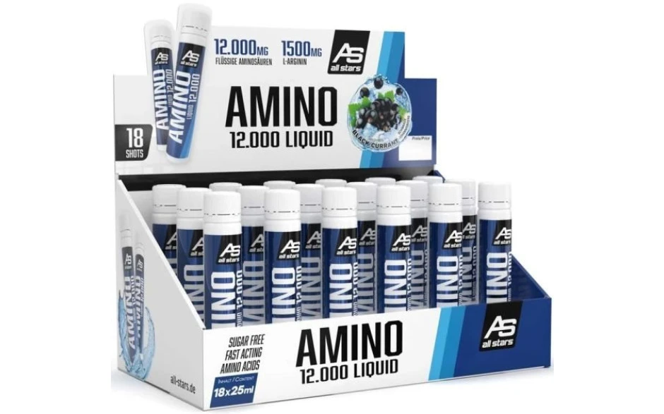 All Stars Amino 12000 - 18 Ampullen 2 All Stars Amino 12000 - 18 Ampullen – Bild 2