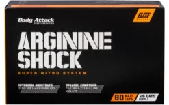 Body Attack Arginine Shock - 80 Kapseln