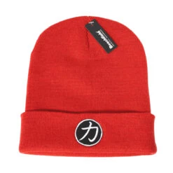 Beanie-Mütze -Heimfitnessgeschäft beanie red 1