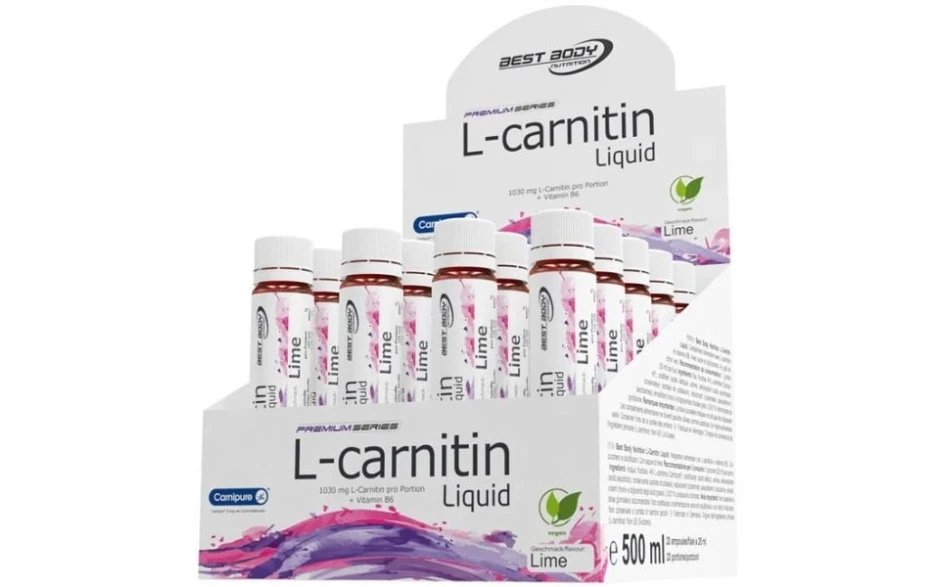 Best Body Nutrition L-Carnitin - 20 Ampullen á 1000mg 1 Best Body Nutrition L-Carnitin - 20 Ampullen á 1000mg