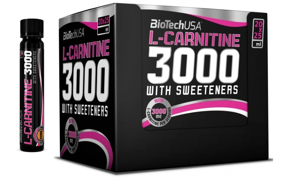 BioTechUSA L-Carnitin 3000 - 20 Ampullen 1 BioTechUSA L-Carnitin 3000 - 20 Ampullen