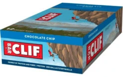 CLIF Bar Energieriegel - 12 X 68g Riegel -Heimfitnessgeschäft clif kiste choco chip