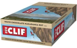 CLIF Bar Energieriegel - 12 X 68g Riegel -Heimfitnessgeschäft clif kiste white choco macadamia nut