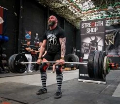 Bastard Deadlift Bar, Chromschaft -Heimfitnessgeschäft deadlift bar1