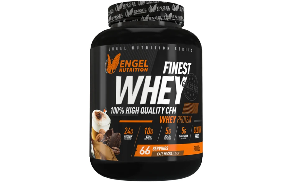 Engel Nutrition Finest Whey Protein - 2000g Dose 10 Engel Nutrition Finest Whey Protein - 2000g Dose – Bild 10
