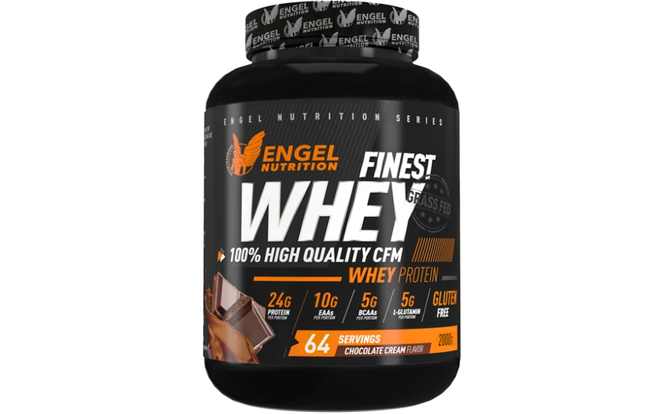 Engel Nutrition Finest Whey Protein - 2000g Dose 4 Engel Nutrition Finest Whey Protein - 2000g Dose – Bild 4