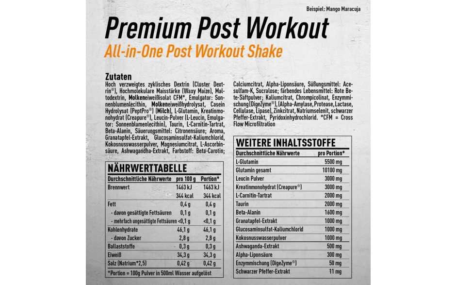 Engel Nutrition Premium Post Workout - 2000g Dose 7 Engel Nutrition Premium Post Workout - 2000g Dose – Bild 7