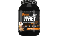 Engel Nutrition Finest Whey Protein - 1000g Dose -Heimfitnessgeschäft finest whey cafe mocha 1kg