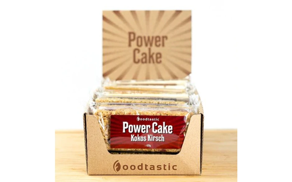 Foodtastic Power Cake - 12 X 120g Riegel 5 Foodtastic Power Cake - 12 X 120g Riegel – Bild 5
