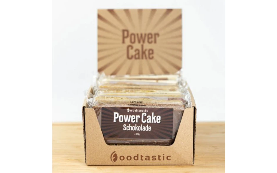 Foodtastic Power Cake - 12 X 120g Riegel 10 Foodtastic Power Cake - 12 X 120g Riegel – Bild 10