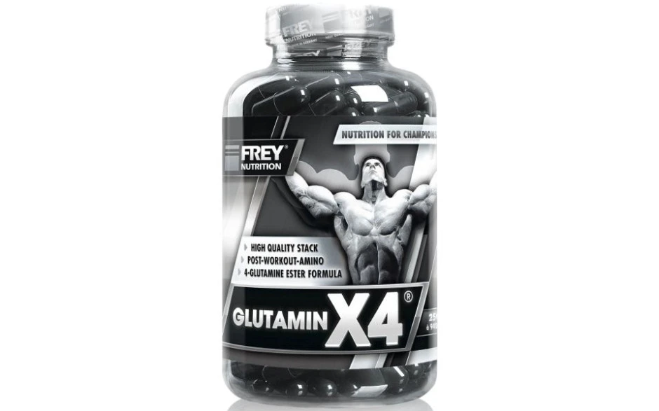FREY NUTRITION GLUTAMIN X4® - 250 Kapseln 1 FREY NUTRITION GLUTAMIN X4® - 250 Kapseln