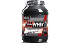 FREY NUTRITION Triple Whey - 750g 9 FREY NUTRITION Triple Whey - 750g -Heimfitnessgeschäft frey nutrition triple whey 750g erdbeer
