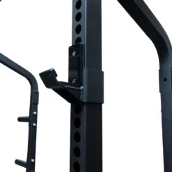 Garage Half Rack / Trainingsstation 12 Garage Half Rack / Trainingsstation -Heimfitnessgeschäft garage half rack bar holder