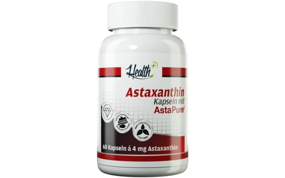 Health+ Astaxanthin - 60 Kapseln 1 Health+ Astaxanthin - 60 Kapseln