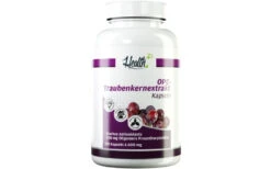Health+ OPC Traubenkern-Extrakt - 120 Kapseln