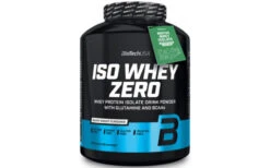 BioTechUSA Iso Whey Zero - 2270g -Heimfitnessgeschäft iso whey black biscuit min