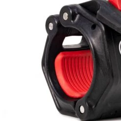 PRO 2 Olympic Flip Lock Hantelverschlüsse Von Lock Jaw, Schwarz -Heimfitnessgeschäft lock jaw black pro 2 single close up