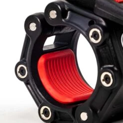 PRO 2 Olympic Flip Lock Magnetische Hantelverschlüsse Von Lock Jaw, Schwarz -Heimfitnessgeschäft lock jaw magnetic pro 2 close up