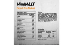 Engel Nutrition MindMAXX® Focus- & Pre-Workout - 80 Kapseln -Heimfitnessgeschäft mindmaxx zutaten naehrwerte