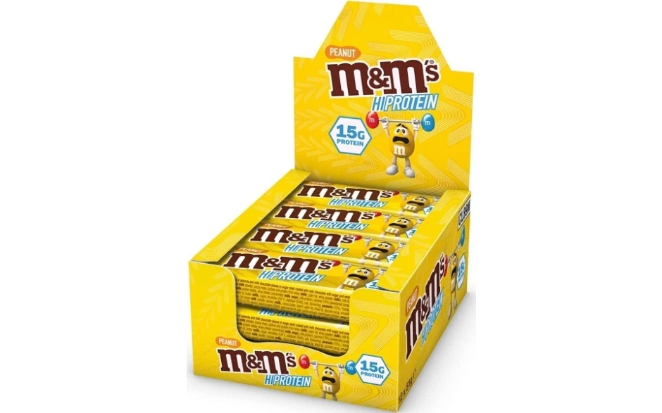Mars M&M's Hi Protein Bar - 12 X 51g Riegel 3 Mars M&M's Hi Protein Bar - 12 X 51g Riegel – Bild 3
