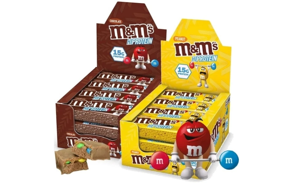 Mars M&M's Hi Protein Bar - 12 X 51g Riegel 1 Mars M&M's Hi Protein Bar - 12 X 51g Riegel