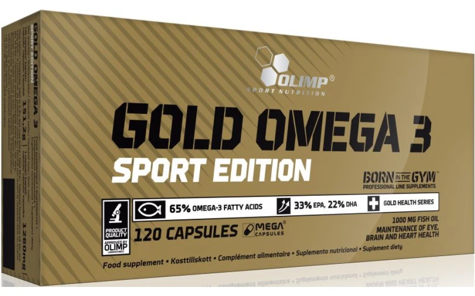Olimp Gold Omega-3 Sport Edition - 120 Kapseln 1 Olimp Gold Omega-3 Sport Edition - 120 Kapseln