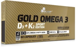 Olimp Gold Omega-3 + D3 + K2 - 60 Kapseln