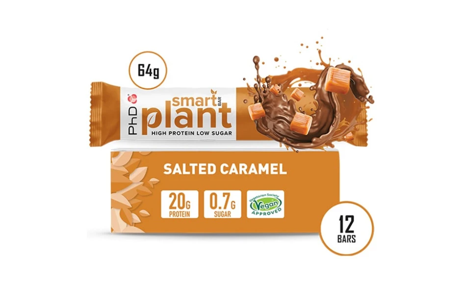 PhD Smart Bar Plant - 12 X 64g Riegel 2 PhD Smart Bar Plant - 12 X 64g Riegel – Bild 2