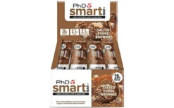 PhD Smart Bar - 12 X 64g Riegel -Heimfitnessgeschäft phd smart bar salted fudge brownie sparpack