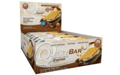 Quest Nutrition Quest Bar - 12 X 60g Riegel -Heimfitnessgeschäft quest nutrition questbar protein bar smores