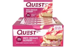 Quest Nutrition Quest Bar - 12 X 60g Riegel -Heimfitnessgeschäft quest bar white choco raspberry sparpack
