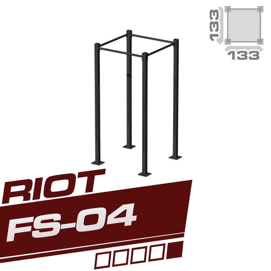 2.5 M Riot FS-04 Single Cube Rig/Trainingsstation 1 2.5 M Riot FS-04 Single Cube Rig/Trainingsstation