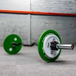 Riot SZ Curl-Hantel, 12kg - Schwarzer Schaft -Heimfitnessgeschäft riot ez bar set up
