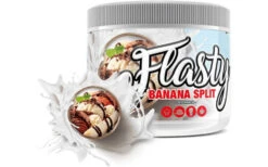 Sinob Flasty Geschmackspulver - 250g Dose -Heimfitnessgeschäft sinob flasty banana split