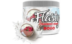 Sinob Flasty Geschmackspulver - 250g Dose -Heimfitnessgeschäft sinob flasty strawberry drawf