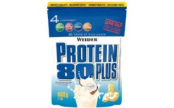 Weider Protein 80 Plus - 500g Beutel -Heimfitnessgeschäft weider protein 80 500g coconut