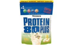 Weider Protein 80 Plus - 500g Beutel -Heimfitnessgeschäft weider protein 80 500g pistachio