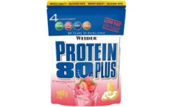 Weider Protein 80 Plus - 500g Beutel -Heimfitnessgeschäft weider protein 80 500g strawberry