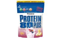 Weider Protein 80 Plus - 500g Beutel -Heimfitnessgeschäft weider protein 80 500g wildberry