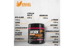 Engel Nutrition WORKAHOLIC® - 410g -Heimfitnessgeschäft workaholic inhaltsstoffe 2