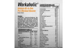 Engel Nutrition WORKAHOLIC® - 410g -Heimfitnessgeschäft workaholic naehrwertangaben tropical