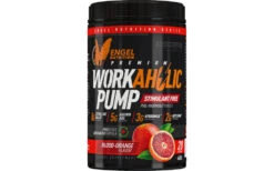 Engel Nutrition WORKAHOLIC® PUMP - 660g -Heimfitnessgeschäft workaholic pump blood orange 1