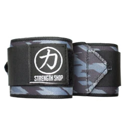 Handgelenkbandagen, Mittelfest, Dark Camo - IPF/BVDK-STANDARD (1 Paar) -Heimfitnessgeschäft wraps camo shop 3